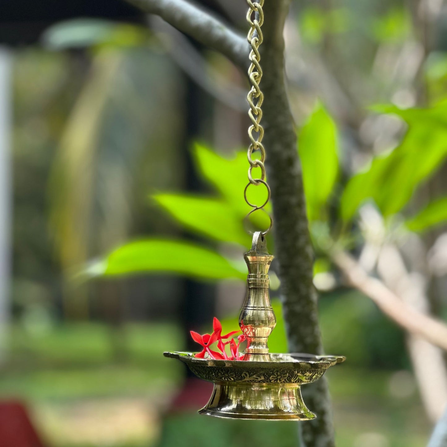 Anantha – Brass Hanging Lamp