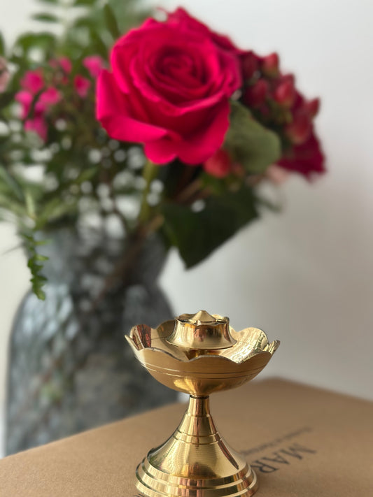 Aadhi Brass Incense Holder